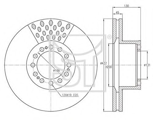 Тормозной диск ST-TEMPLIN 03.110.0922.090