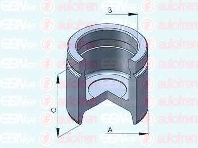 Поршень, корпус скобы тормоза AUTOFREN SEINSA D025375