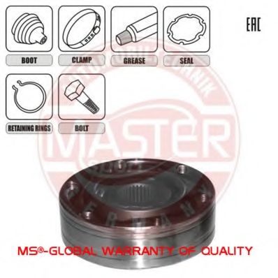 Шарнирный комплект, приводной вал MASTER-SPORT 302305-SET-MS