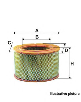 Воздушный фильтр OPEN PARTS EAF3418.30