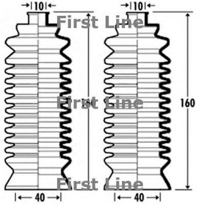 Пыльник, рулевое управление FIRST LINE FSG3369