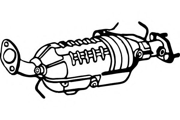 Сажевый / частичный фильтр, система выхлопа ОГ FENNO P9931DPF