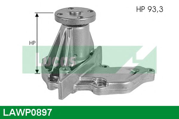 Водяной насос LUCAS ENGINE DRIVE LAWP0897