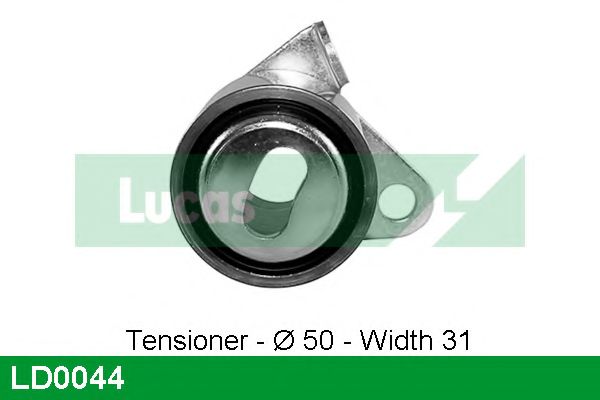 Натяжной ролик, ремень ГРМ LUCAS ENGINE DRIVE LD0044