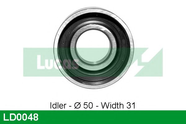 Натяжной ролик, ремень ГРМ LUCAS ENGINE DRIVE LD0048