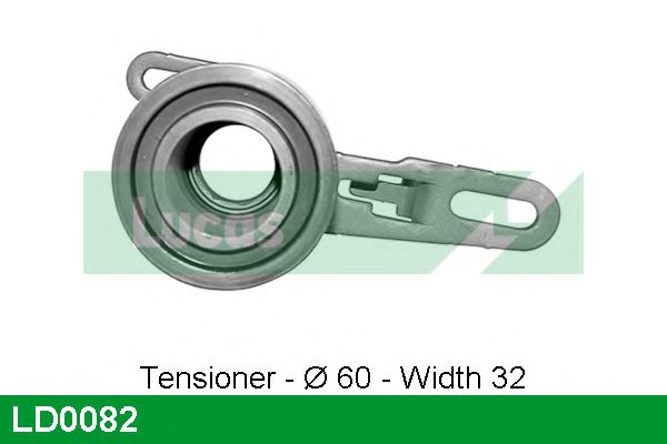 Натяжной ролик, ремень ГРМ LUCAS ENGINE DRIVE LD0082
