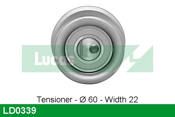 Натяжной ролик, ремень ГРМ LUCAS ENGINE DRIVE LD0339
