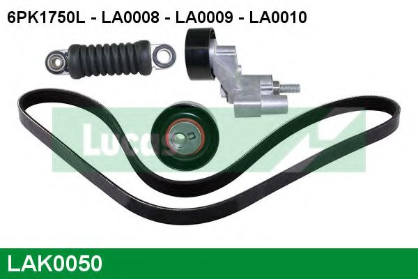 Поликлиновой ременный комплект LUCAS ENGINE DRIVE LAK0050
