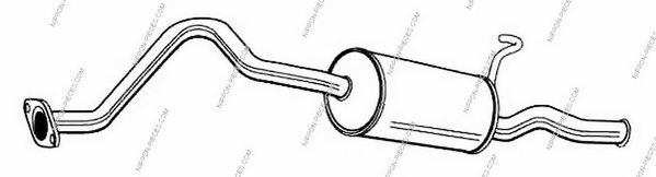 Система выпуска ОГ NPS H430I38