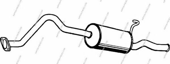 Система выпуска ОГ NPS H430I51