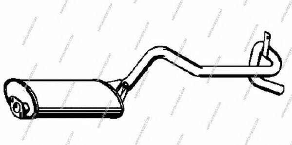 Система выпуска ОГ NPS M430I56