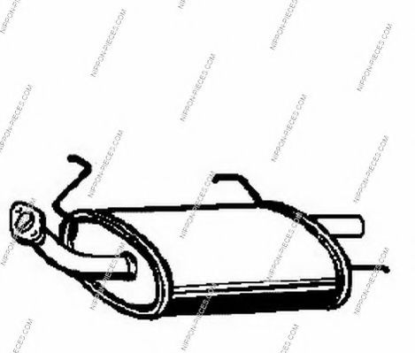 Система выпуска ОГ NPS N430N54