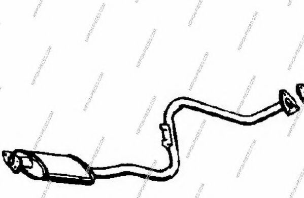 Система выпуска ОГ NPS M430I24