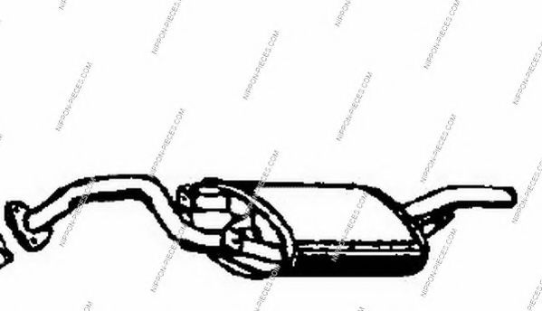 Система выпуска ОГ NPS M430I25