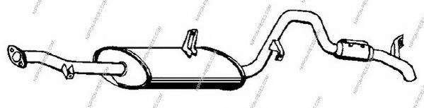 Система выпуска ОГ NPS S430I16
