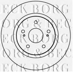 Тормозной диск BORG & BECK BBD4607