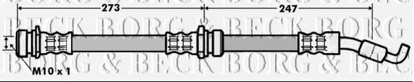 Тормозной шланг BORG & BECK BBH7077