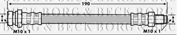 Тормозной шланг BORG & BECK BBH7110