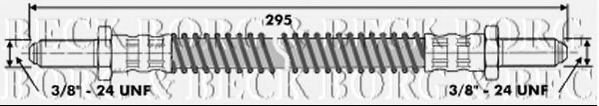Тормозной шланг BORG & BECK BBH6480