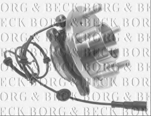 Комплект подшипника ступицы колеса BORG & BECK BWK1273