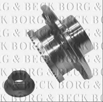 Комплект подшипника ступицы колеса BORG & BECK BWK311