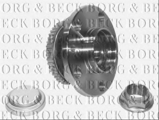 Комплект подшипника ступицы колеса BORG & BECK BWK487
