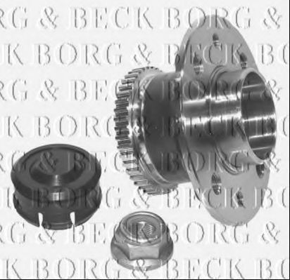 Комплект подшипника ступицы колеса BORG & BECK BWK797