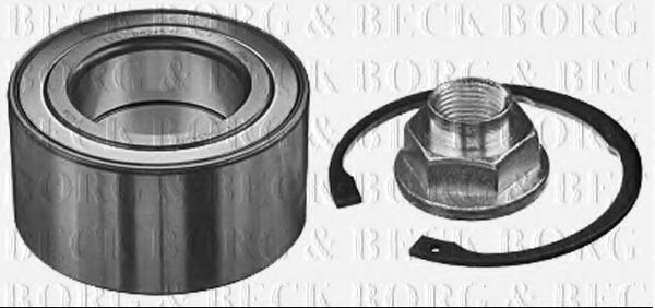 Комплект подшипника ступицы колеса BORG & BECK BWK1290