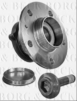 Комплект подшипника ступицы колеса BORG & BECK BWK1283