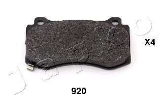 Комплект тормозных колодок, дисковый тормоз JAPKO 50920