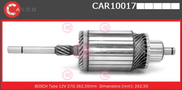 Якорь, стартер CASCO CAR10017PS