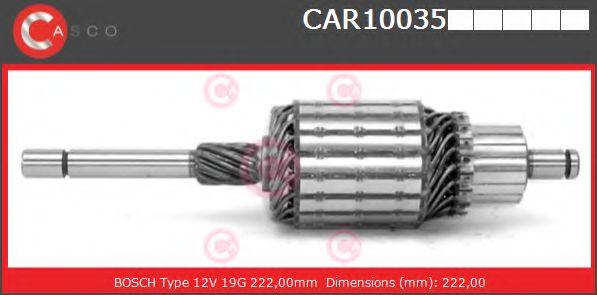 Якорь, стартер CASCO CAR10035PS
