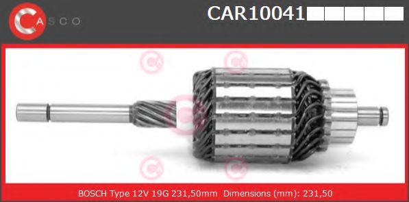 Якорь, стартер CASCO CAR10041PS