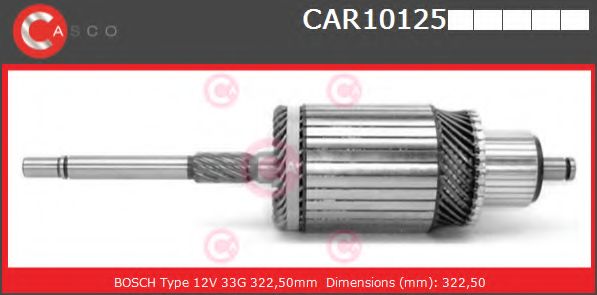 Якорь, стартер CASCO CAR10125PS