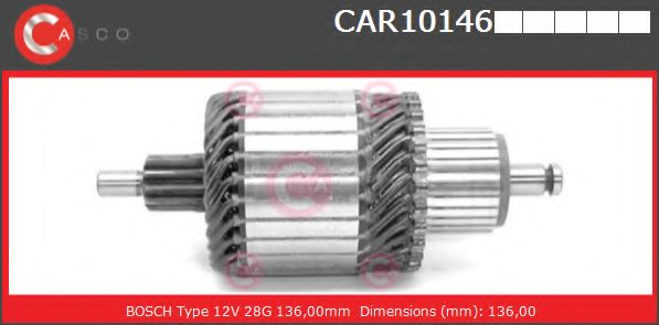 Якорь, стартер CASCO CAR10146PS