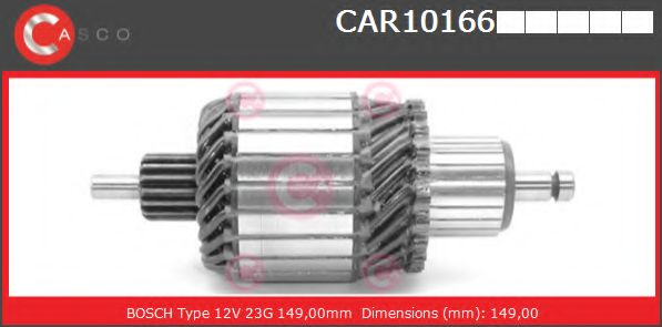 Якорь, стартер CASCO CAR10166PS