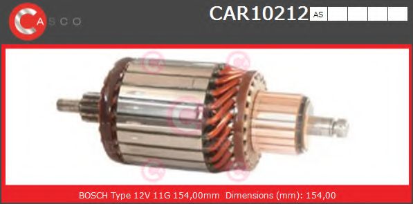 Якорь, стартер CASCO CAR10212AS