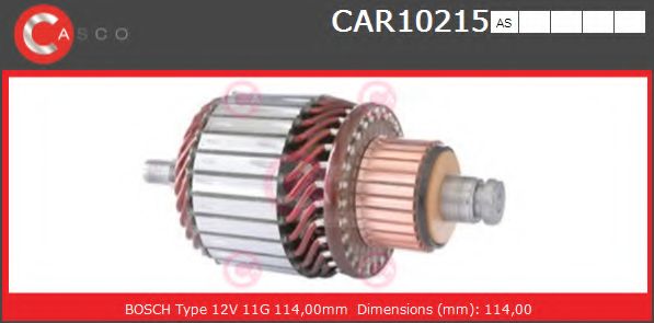 Якорь, стартер CASCO CAR10215AS