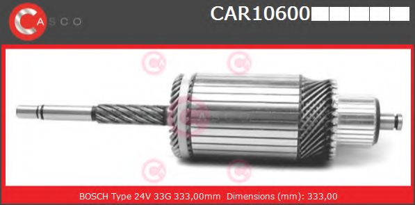 Якорь, стартер CASCO CAR10600PS