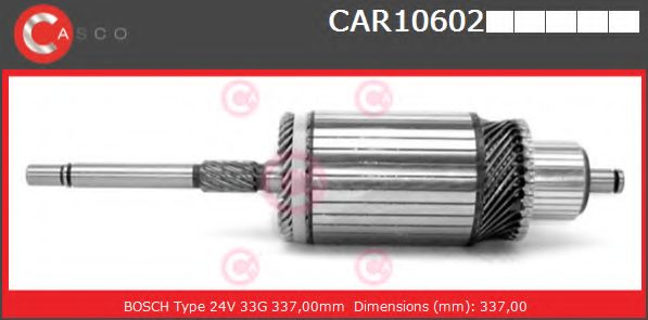 Якорь, стартер CASCO CAR10602PS