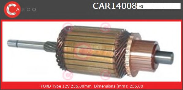 Якорь, стартер CASCO CAR14008AS