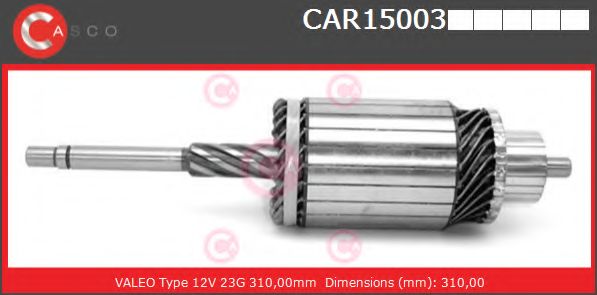 Якорь, стартер CASCO CAR15003PS