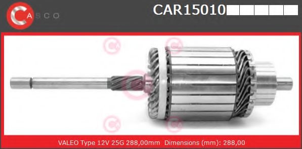 Якорь, стартер CASCO CAR15010PS