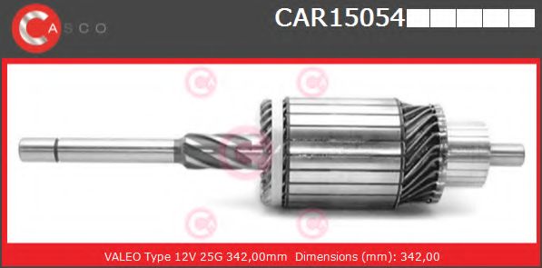 Якорь, стартер CASCO CAR15054PS