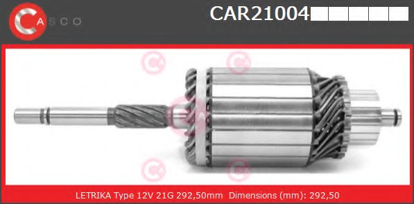 Якорь, стартер CASCO CAR21004PS