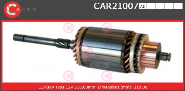 Якорь, стартер CASCO CAR21007AS