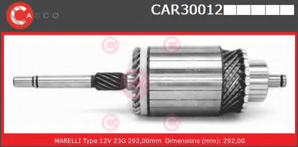 Якорь, стартер CASCO CAR30012PS