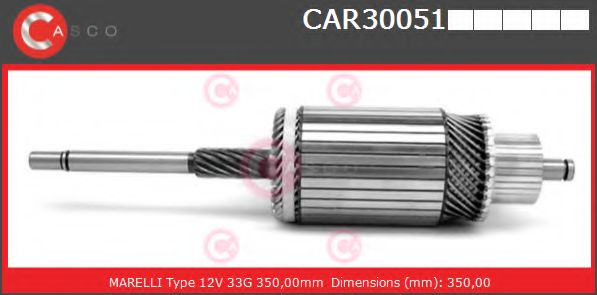 Якорь, стартер CASCO CAR30051PS