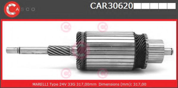 Якорь, стартер CASCO CAR30620PS