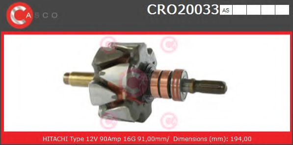 Ротор, генератор CASCO CRO20033AS